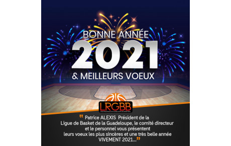 la LRGBB vous souhaite de bonnes fêtes pout la saison 2020/2021