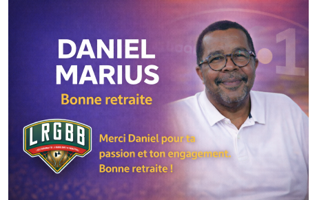 🎙️ Départ à la retraite de Daniel MARIUS ( Guadeloupe La 1ère) 🏀